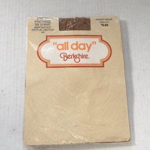 VTG sandal foot cotton crotch pantyhose midriff